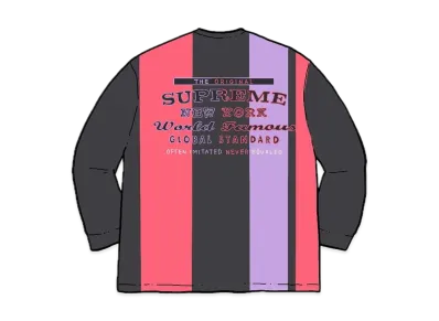 Supreme Global Standard L/S Top "Black"