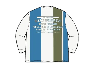 Supreme Global Standard L/S Top "White"