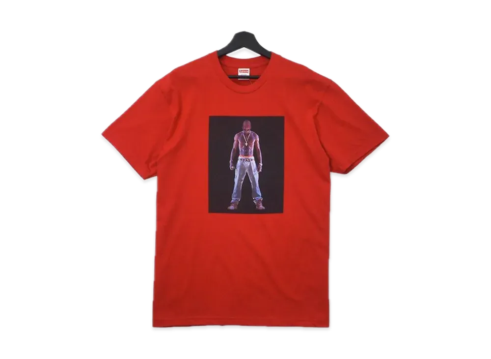 Supreme Tupac Hologram Tee "Red"