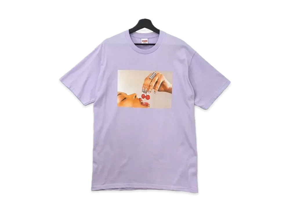シュプリーム チェリー Tシャツ "ピンク"