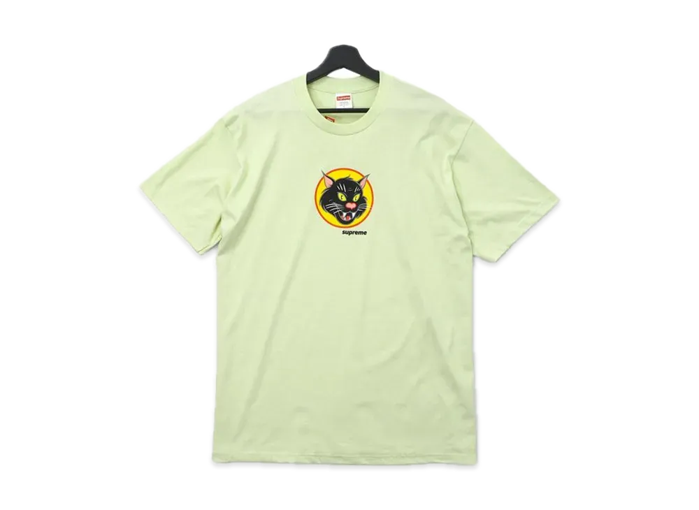 Supreme Black Cat Tee "Pale Mint"