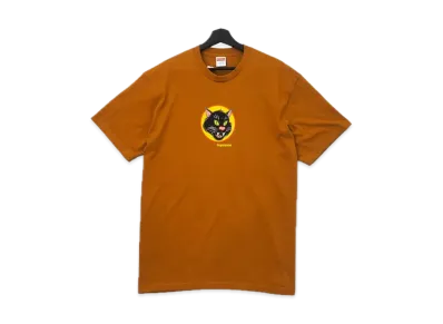 Supreme Black Cat Tee "Orange"