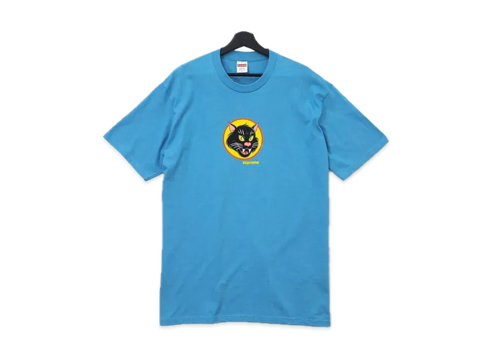Supreme Black Cat Tee "Blue"