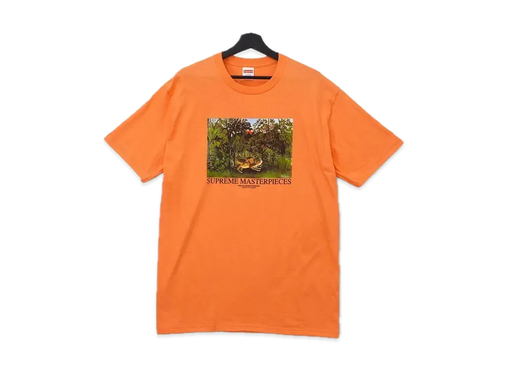 Supreme Masterpieces Tee "Neon Orange"