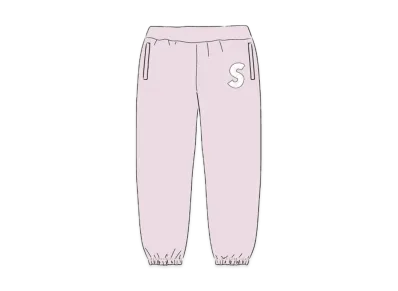 Supreme S Logo Sweatpant "Pink" (20SS)