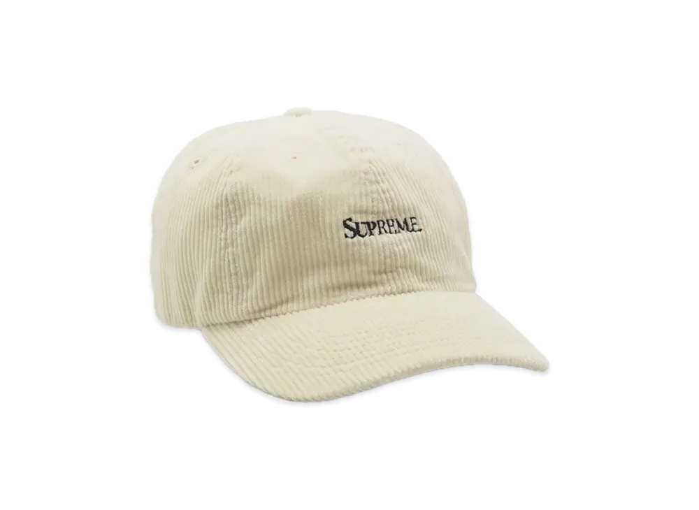 Supreme Corduroy 6-Panel "White"