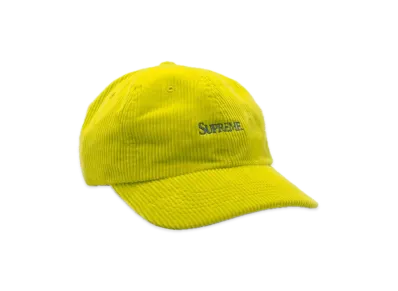 Supreme Corduroy 6-Panel "Neon Green"