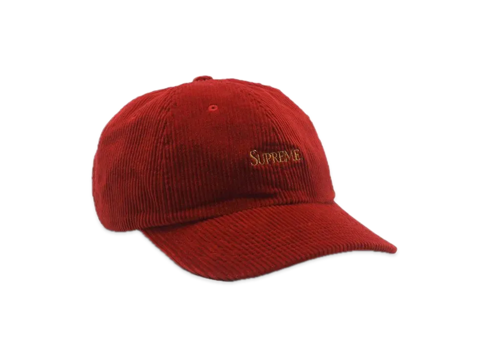 Supreme Corduroy 6-Panel "Red"