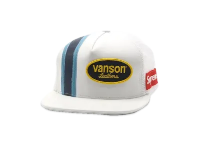 Supreme / Vanson Leathers® Mesh Back 5-Panel "White"
