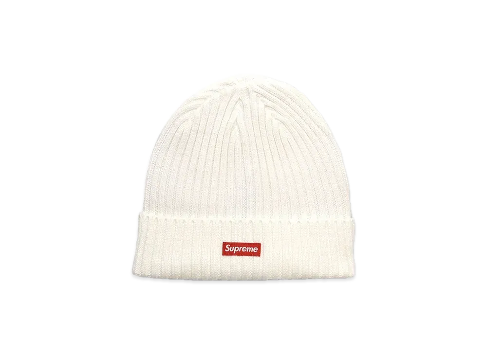 Supreme Overdyed Beanie "White"(20SS)