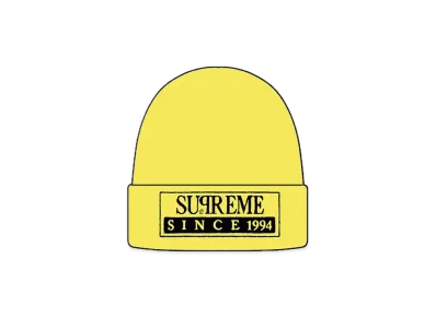 Supreme Reserved Beanie "Yellow"