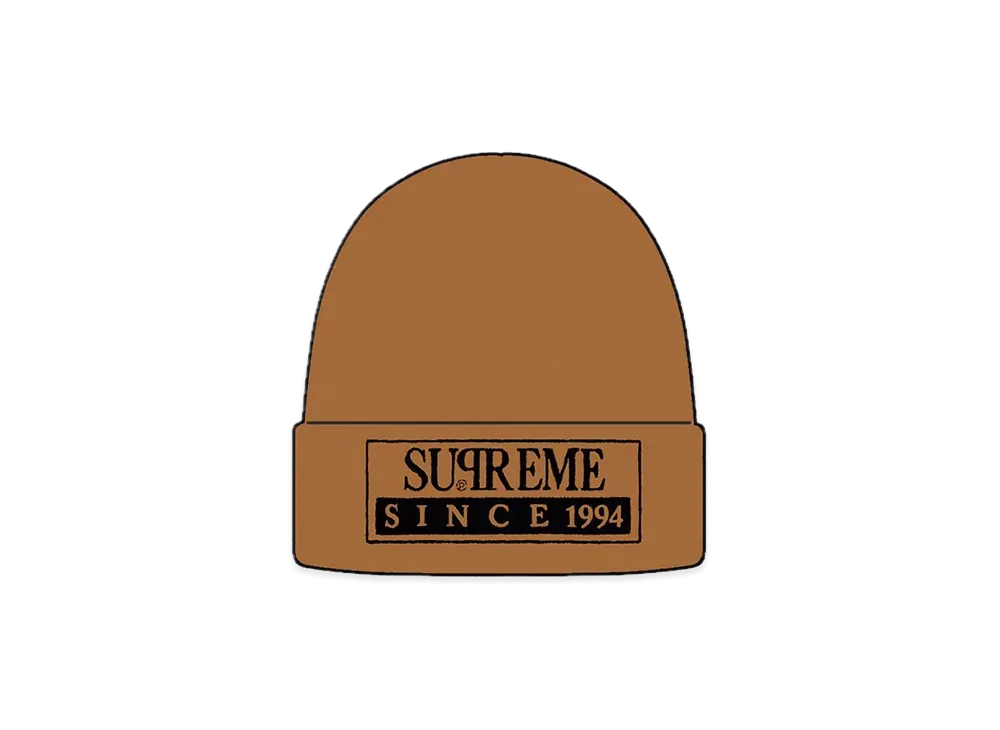 Supreme Reserved Beanie "Brown"