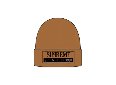Supreme Reserved Beanie "Brown"