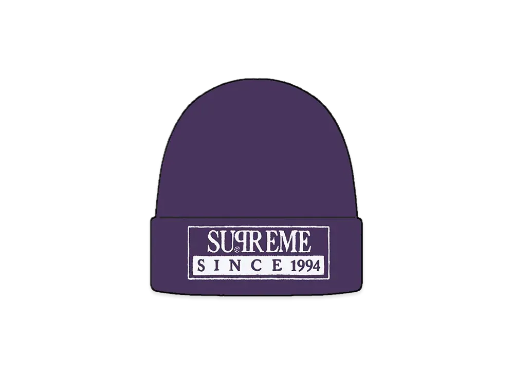 Supreme Reserved Beanie "Purple"