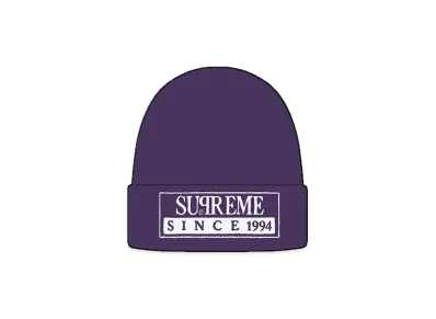 Supreme Reserved Beanie "Purple"