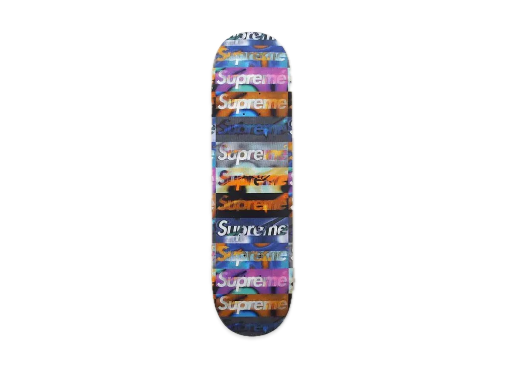 Supreme Distorted Logo Skateboard "Photo"