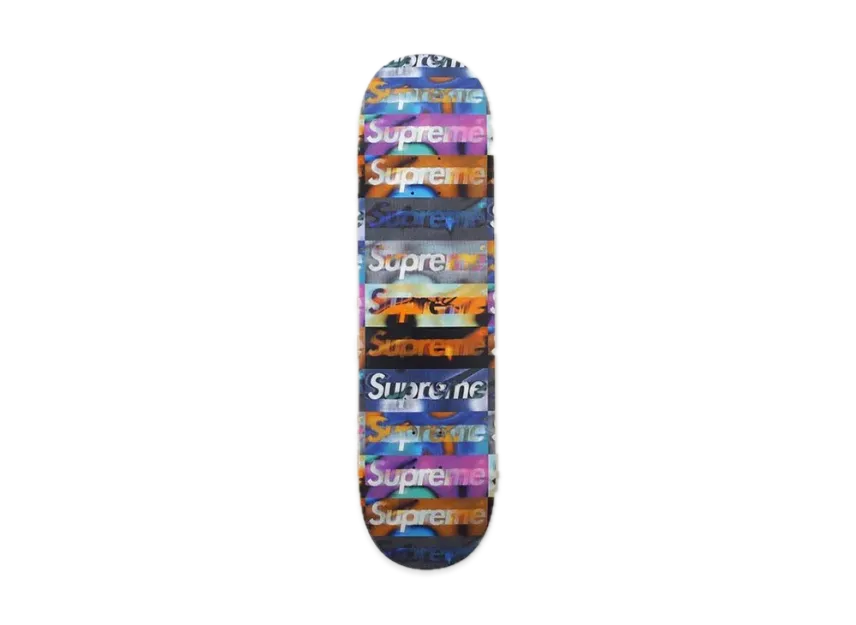 Supreme Distorted Logo Skateboard Supreme Distorted Logo Skateboard