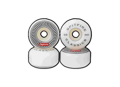 Supreme Spitfire® Classic Wheels (Set of 4) "White"