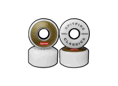 Supreme Spitfire® Classic Wheels (Set of 4) "Gold"