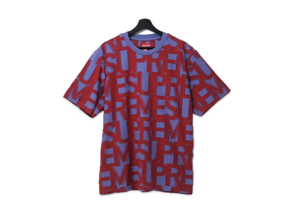 Supreme Spellout S/S Top "Cochineal Red"
