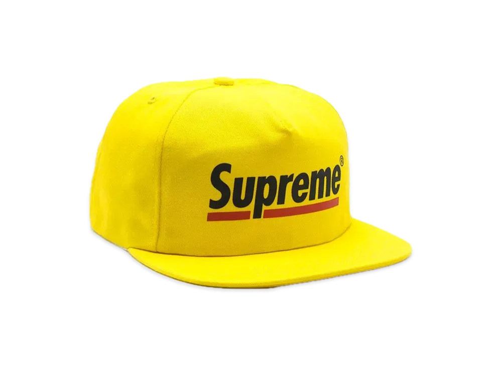 Supreme Underline 5-Panel "Yellow"