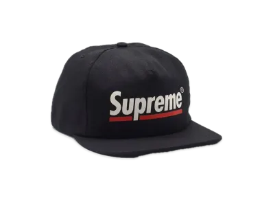 Supreme Underline 5-Panel "Black"