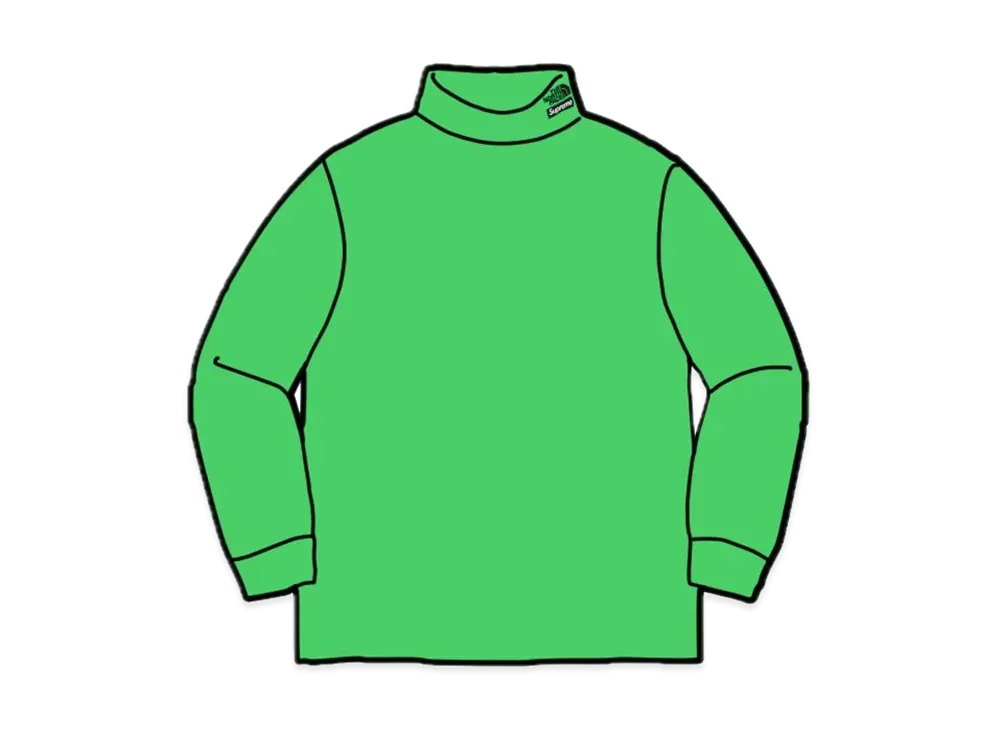 Supreme x The North Face RTG Turtleneck "Green"