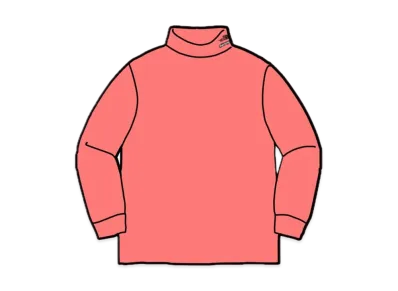 Supreme x The North Face RTG Turtleneck "Pink"