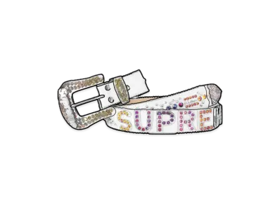 Supreme / b.b. simon Belt "White"