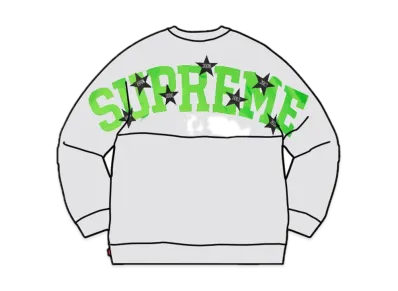 Supreme Stars Crewneck "Grey"