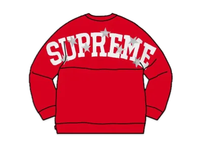 Supreme Stars Crewneck "Red"