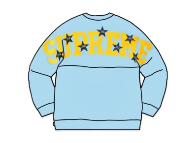 Supreme Stars Crewneck "Blue"