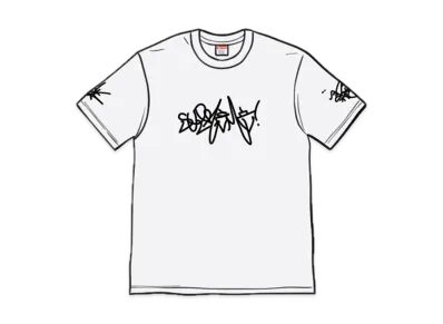 Supreme / Rammellzee Tag Tee "White"