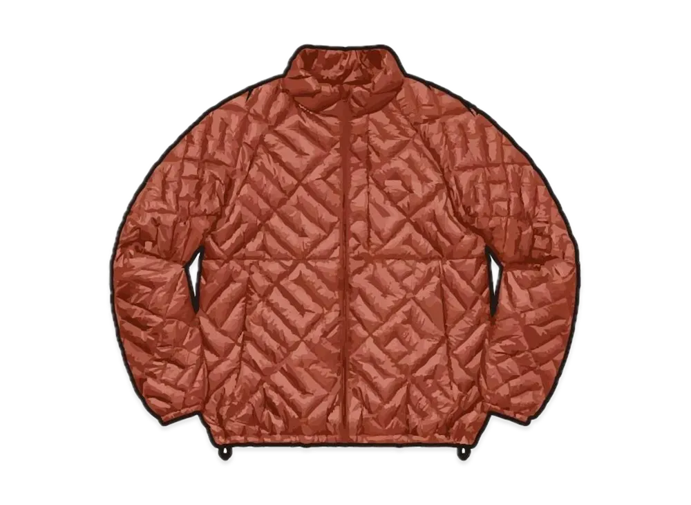 Supreme Spellout Quilted Lightweight Down Jacket 