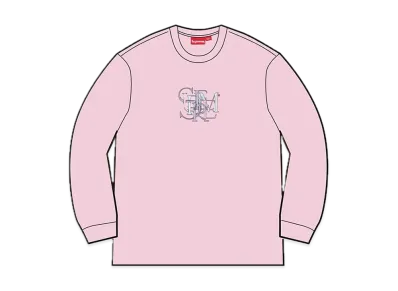 Supreme Overlap Crewneck "Light Pink"