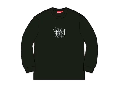 Supreme Overlap Crewneck "Black"