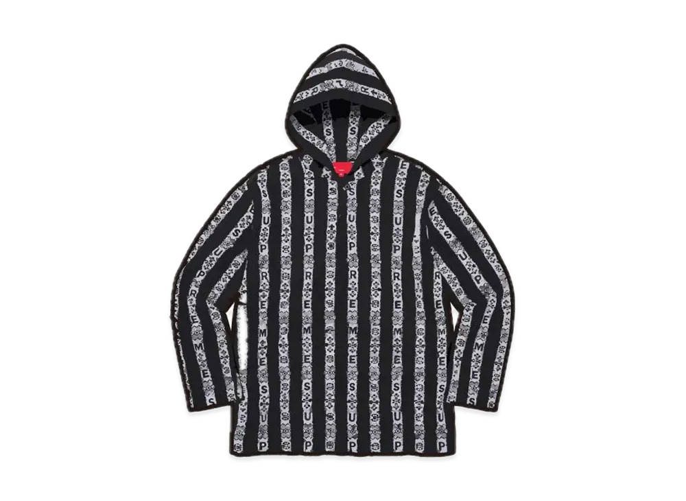 Supreme Baja Hooded Shirt "Black"