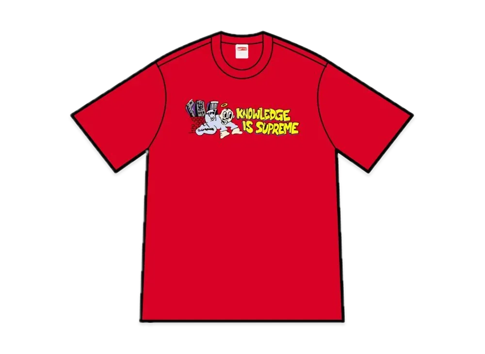 Supreme Knowledge Tee "Red"