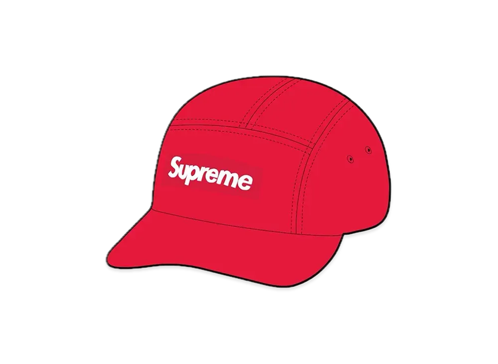 Supreme Washed Chino Twill Camp Cap 