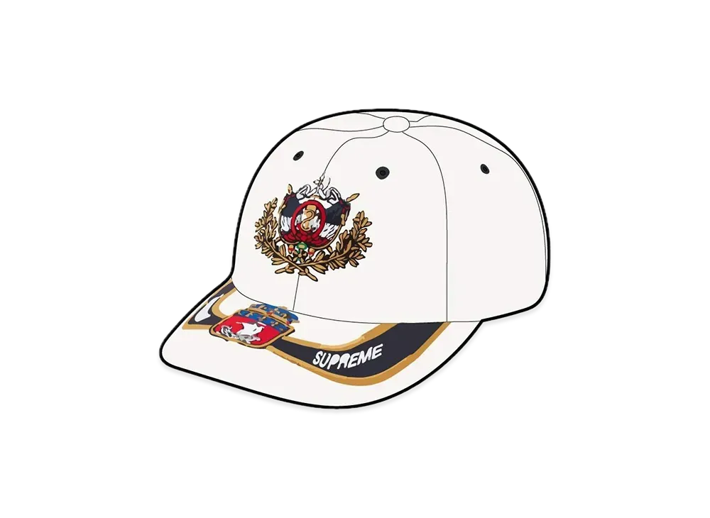 Supreme Crest 6-Panel "Stone"