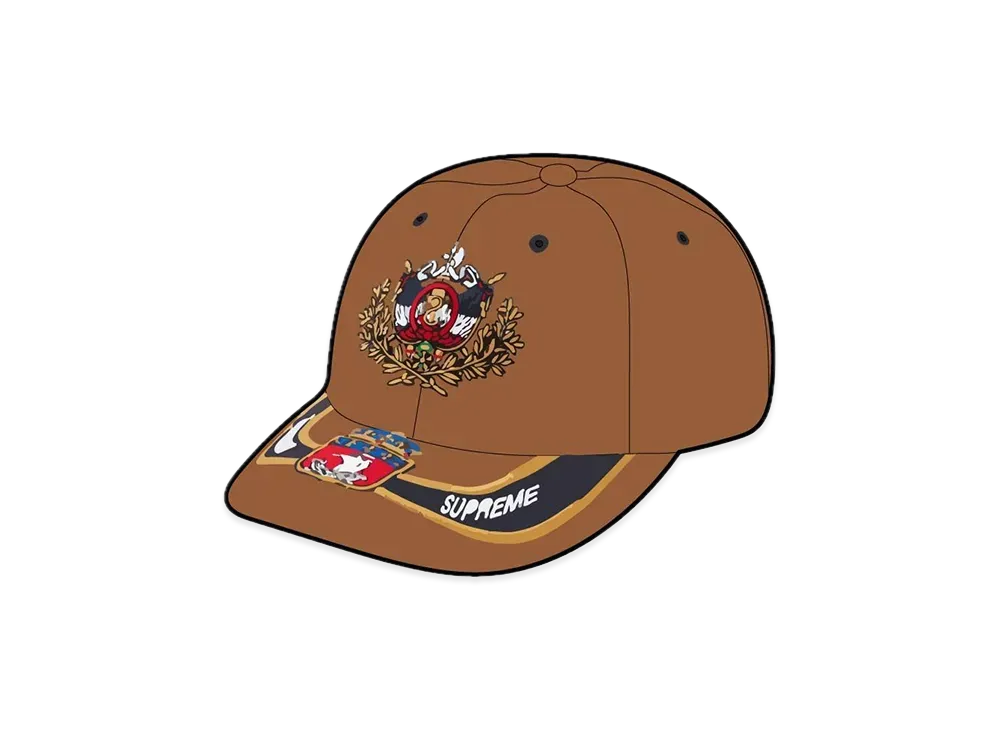 Supreme Crest 6-Panel "Brown"