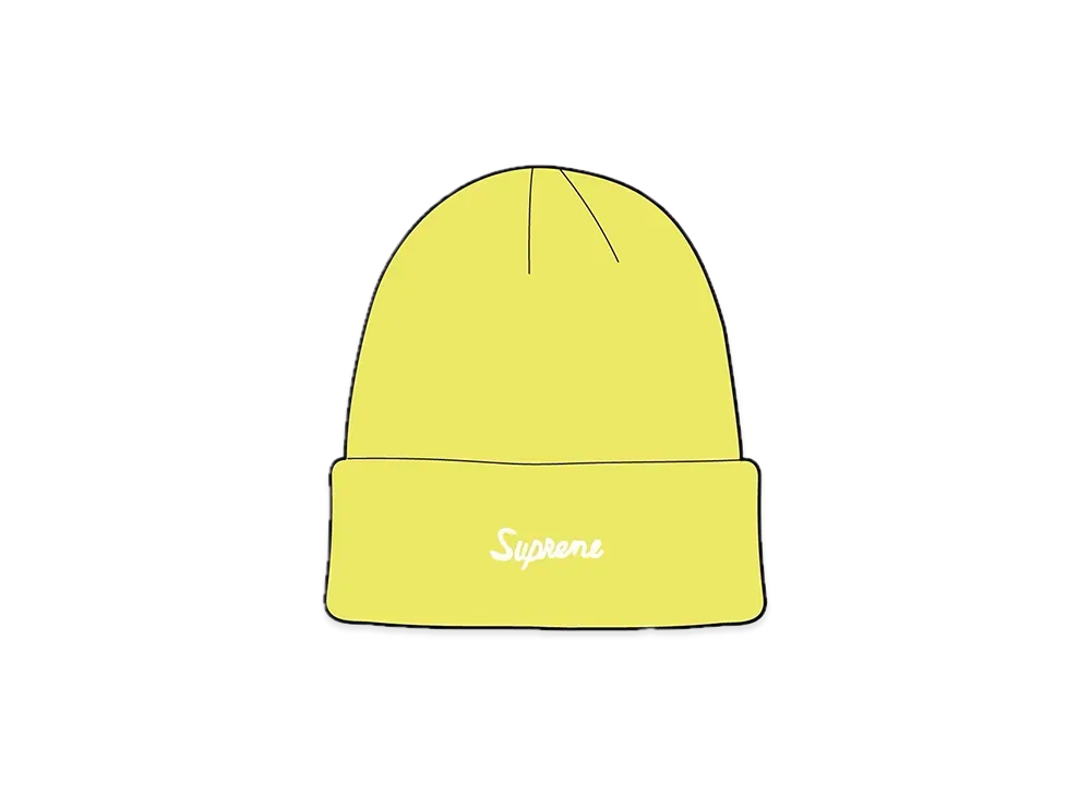 Supreme Loose Gauge Beanie "Light Lime" (22SS)
