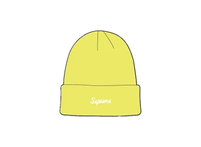Supreme Loose Gauge Beanie "Light Lime" (22SS)
