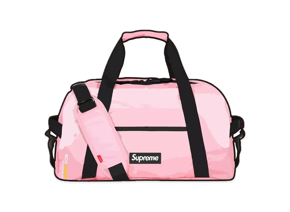 Supreme 2022ss Duffle Bag "Pink"