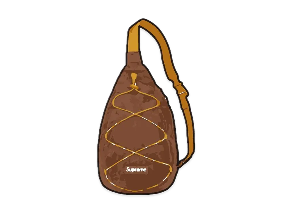 Supreme 2022ss Sling Bag "Brown"