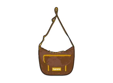 Supreme 2022ss Small Messenger Bag "Brown"