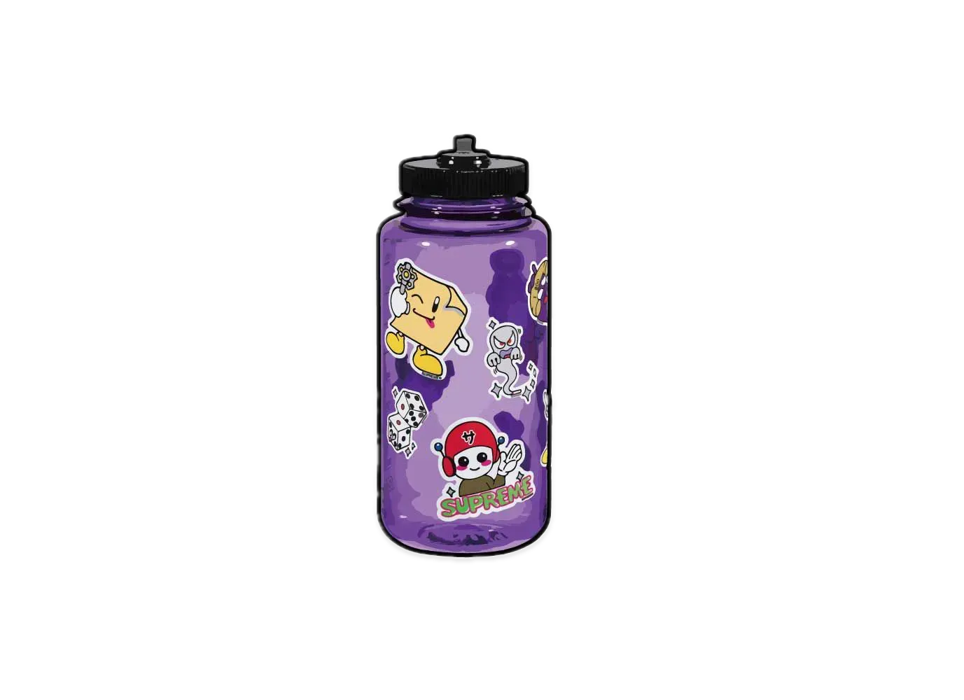 Supreme x Nalgene Characters 32 oz. Bottle "Purple"
