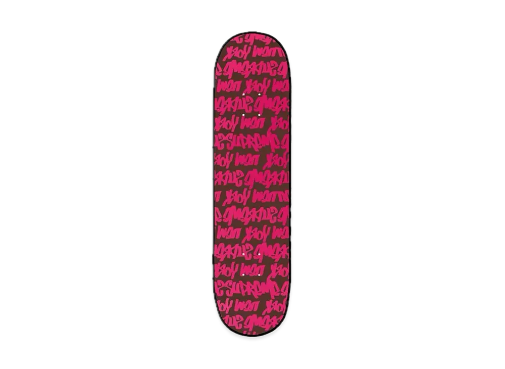 Supreme Fat Tip Skateboard "Brown"