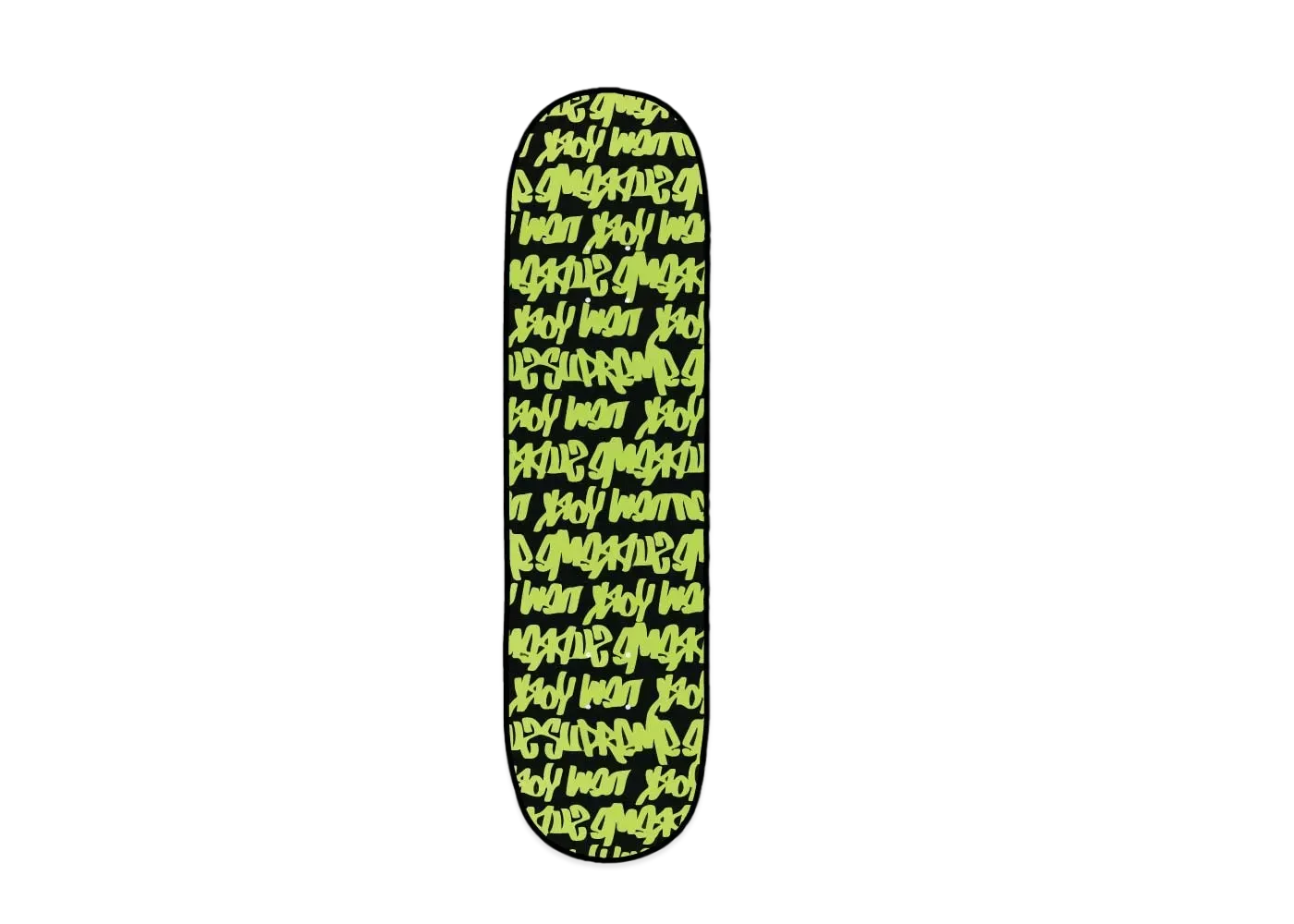 Supreme Fat Tip Skateboard "Black"