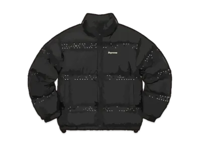 Supreme / B.B. Simon Studded Puffer Jacket "Black"